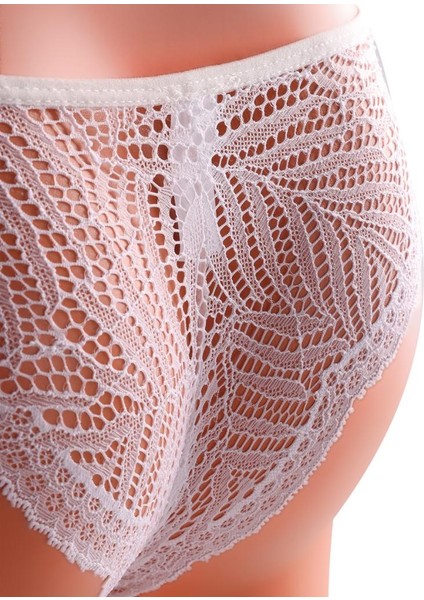 Dantelli Pamuklu Kadın Külot, Beyaz fırsatları