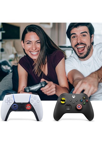 Ps5-Ps4-Ps3-Xbox 360-XBOX One-One X-One S-Series X-Series S Uyumlu Analog Koruyucu Silikon Pad