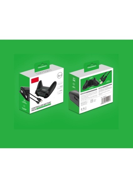 XB-001 Şarj Kablolu Xbox One-One X-One S 1400MAH Joystick Batarya indirimleri