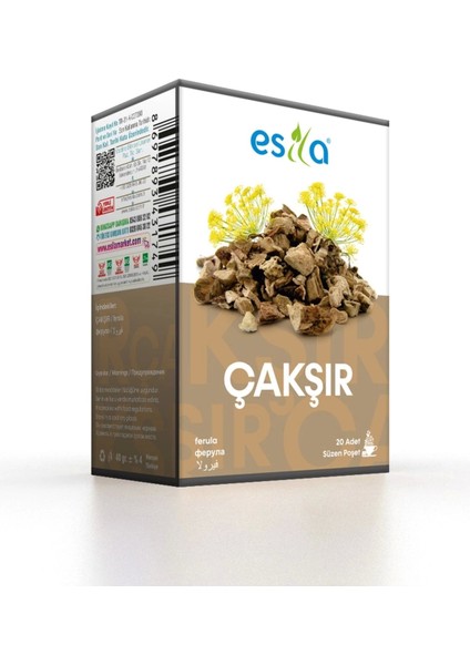 Çakşır Çayı 20 Süzen Poşet
