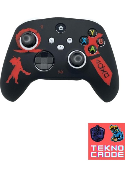 Xbox Series S/xbox Series X/9.nesil Joystick Koruyucu Desenli Silikon Kılıf