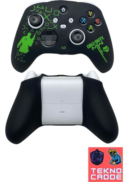 Xbox Series S/xbox Series X/9.nesil Uyumlu Joystick Koruyucu Desenli Silikon Kılıf