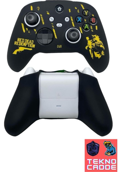 Xbox Series S/xbox Series X/9.nesil Joystick Koruyucu Desenli Silikon Kılıf