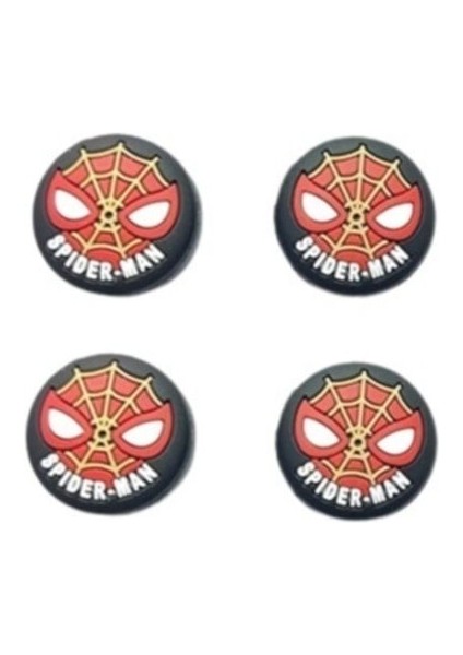 Spiderman Miles Ps3-Ps4-Ps5-Xbox One-X-S-Series x Series S Analog Koruyucu Silikon Pad