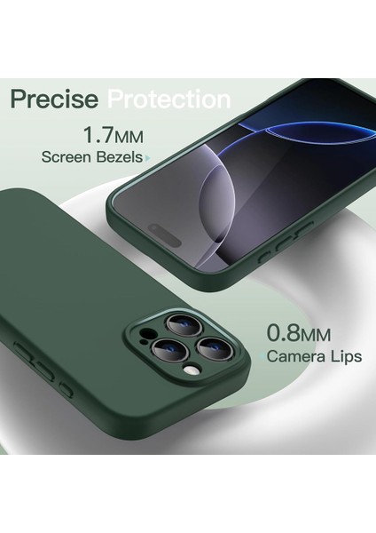 iPhone 16 Pro Max Kılıf Kamera Korumalı Lansman Silikon Kapak