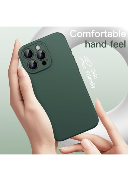 iPhone 16 Pro Max Kılıf Kamera Korumalı Lansman Silikon Kapak
