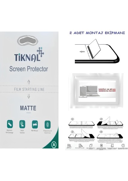 One Plus Nord 30 - Tiknal - Nano Ekran Koruyucu Ultra Ince Esnek Mat Şeffaf