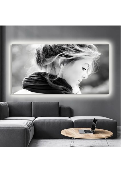 LED Işıklı Kanvas Tablo, 3D Dekoratif Baskılı Tablo Yapay Zeka Destekli Modern Tasarımlar 219