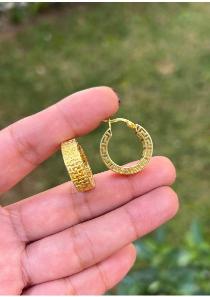 Etnik Desenli Halka Küpe fiyatları