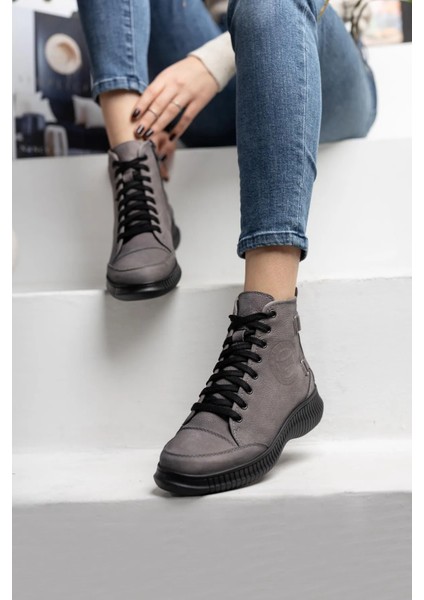 Deri Kadın Günlük Bot Bootie GR0909 indirimleri