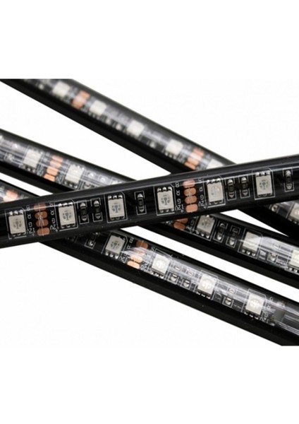12 Ledli Araç Içi Rgb LED Kumandalı Müzik Sesine Duyarlı Çokledli indirimleri
