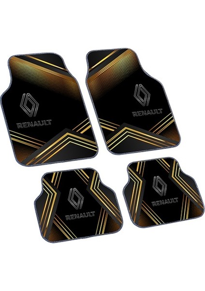 Renault Uyumlu Baskılı Pvc Halı Paspas Üniversal Uyumludur