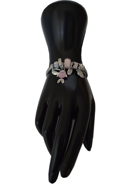 Gözdehome Çelik Bileklik Gümüş Silver Model Kalpli, Balık Charmlı Çelik Bileklik fiyatları