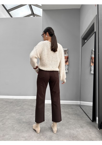 Acı Kahve Paça Kesik Orj Jean fırsatları