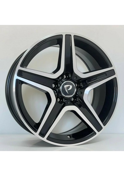 -105 8*17 5*112 ET35 66.56 Black Machıned Xl