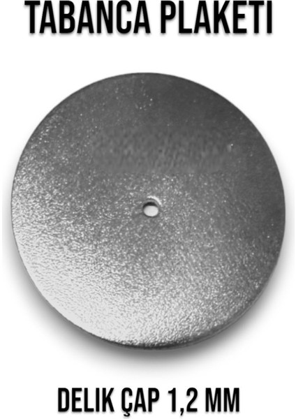 Tabanca Plaket Krom (1.2mm)