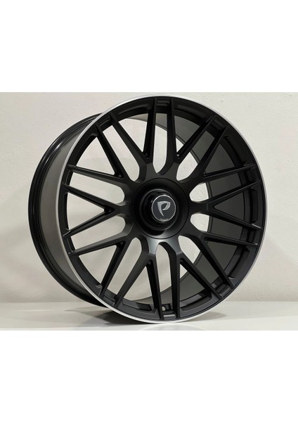 -0207 9.5*22 5*112 ET45 66.56 Mat Black Lıp Machıned