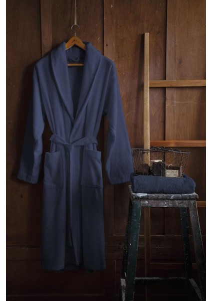 Marsılya Bornoz Man Lacivert Xl