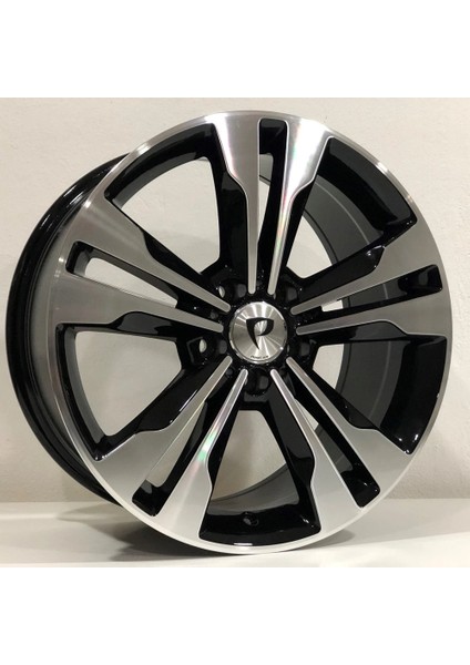 -754 8*17 5*112 ET45 66.56 Black Machıned Xl