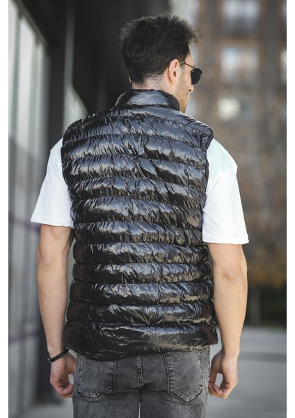 Bl 1696 Slim Fit Extra Parlak Dik Yaka Erkek Şişme Yelek fırsatları