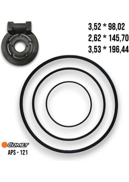 Oring 121 Pompa Arka Manifolt Kapak