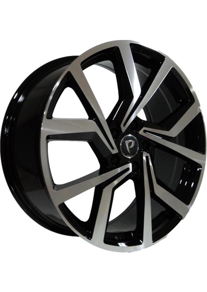 -5125 6.5*16 5*100 ET35 57.1 Black Machıned Xl