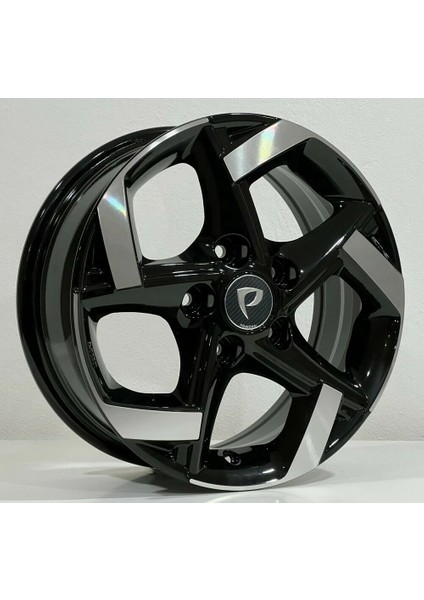 -0121 6*15 5*114.3 ET39 67.1 Black Machıned Xl