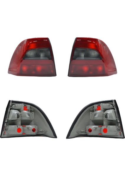 Opel Vectra B Sağ (Yolcu) - Sol (Şoför) Stop 99/01 Füme Makyajlı 1223242-1223244 fiyatları