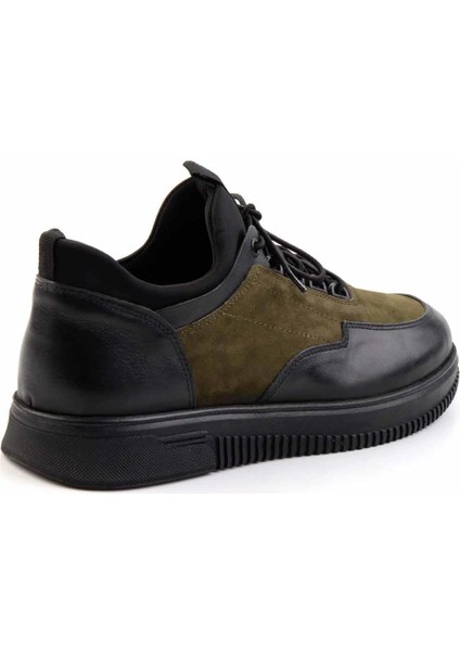 Siyah Haki Napa Hakiki Deri Erkek Casual Ayakkabı E01398202043 fırsatları