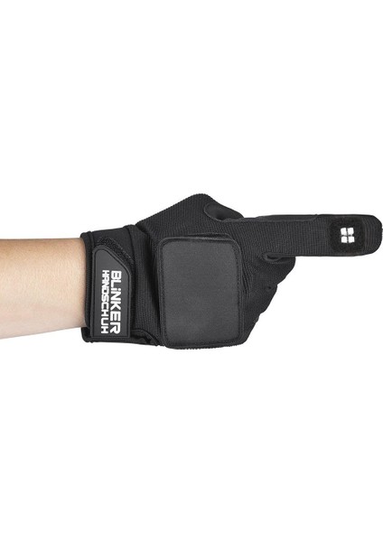 Motosiklet ve Bisiklet Sinyalli Eldiven Parlak Ledli Motor-Bike Sinyal Veren LED Eldiveni