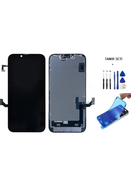 iPhone 14 LCD Ekran Dokunmatik Orijinal Kalite ( Jk Marka ) + Tamir Seti + Toz Bantı