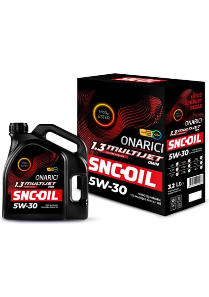 5W-30 1.3 Multijet Dpf 3.2 Litre Motor Yağı ( Üretim Yılı: 2023 )