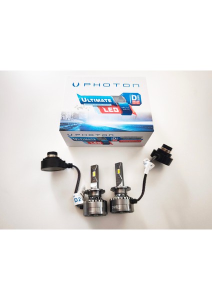 Photon D2S Ultimate 12V-24V LED Xenon Beyaz 9500 Lümen Ballast Version