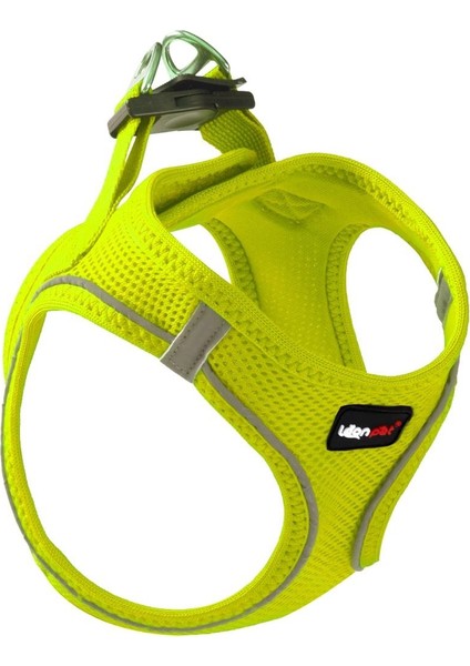 Air Mesh Neon Sarı Göğüs Tasması Medium