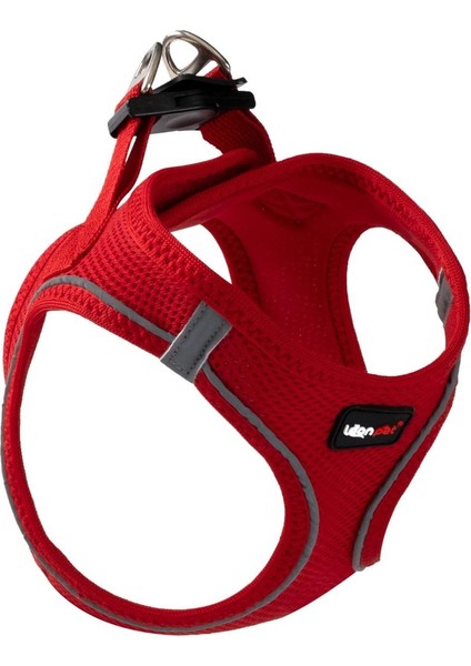 Air Mesh Kırmızı Göğüs Tasması Large