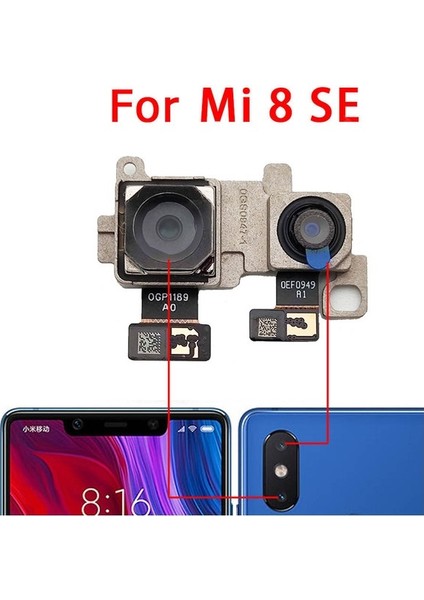 Xiaomi Mi 8 Se Arka Kamera Orj