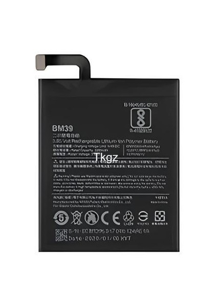 Xiaomi Mi 6 Batarya Pil - Bm 29 Orijinal