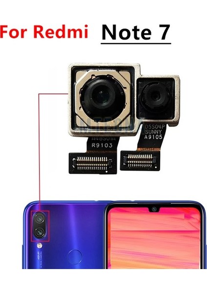 Xiaomi Redmi Note 7 Arka Kamera Orj