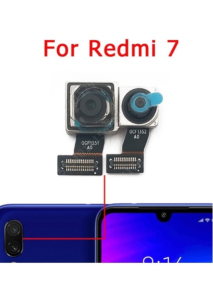 Xiaomi Redmi 7 Arka Kamera Orj