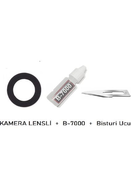 Xiaomi Redmi Go Arka Kamera Lensi Cam + B-7000