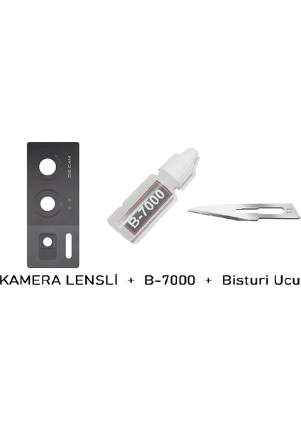 Xiaomi Poco F5 Pro Arka Kamera Lensi Cam + B-7000