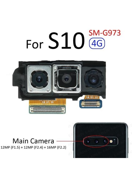 Samsung Galaxy S10 Arka Kamera (Orjinal)