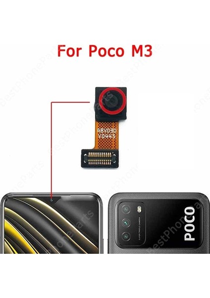 Xiaomi Pocophone M3 Ön Kamera Orj