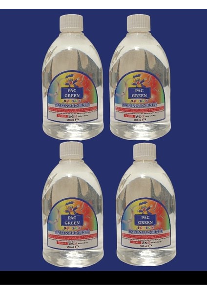 Baloncuk Sıvısı Köpük Likiti Köpük Tabancası Baloncuk Likidi 500 ml 1 Set (4lü)