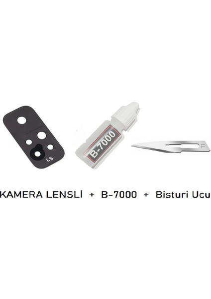 Xiaomi Redmi Note 11 4g Arka Kamera Lensi Cam + B-7000