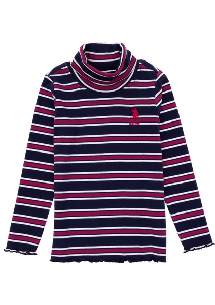 U.S. Polo Assn. Kız Çocuk Lacivert Sweatshirt 50296286-VR033