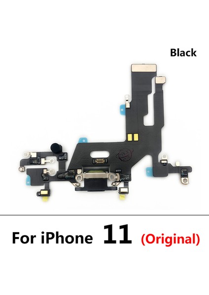 iPhone 11 Full Şarj Soketi (Siyah)