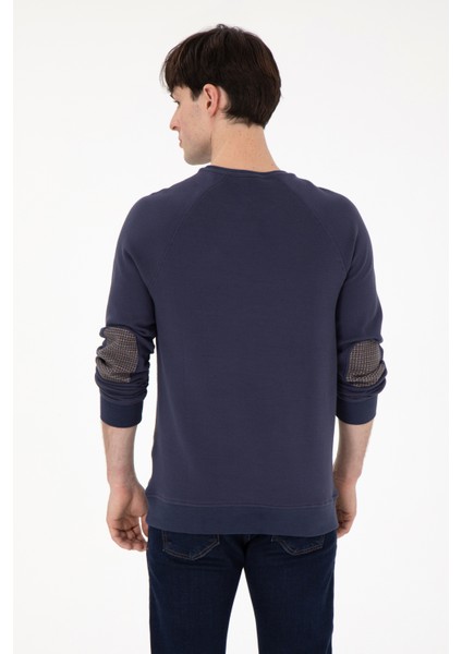 U.S. Polo Assn. Erkek Indigo Sweatshirt 50290763-VR028