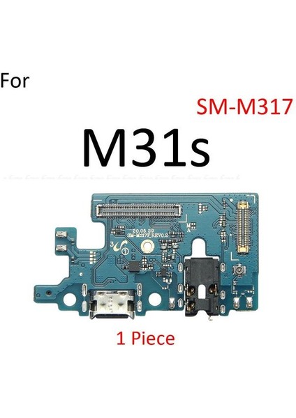 Samsung Galaxy M31S Full Orj Şarj Soketi Kulaklık Soketi