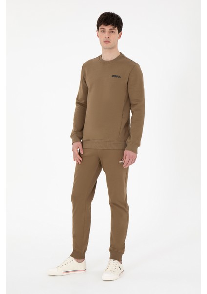 Erkek Haki Sweatshirt 50292362-VR027